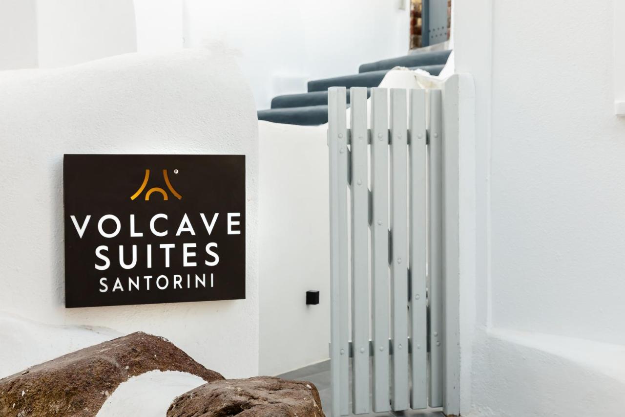 Volcave Suites Karterados  Dış mekan fotoğraf