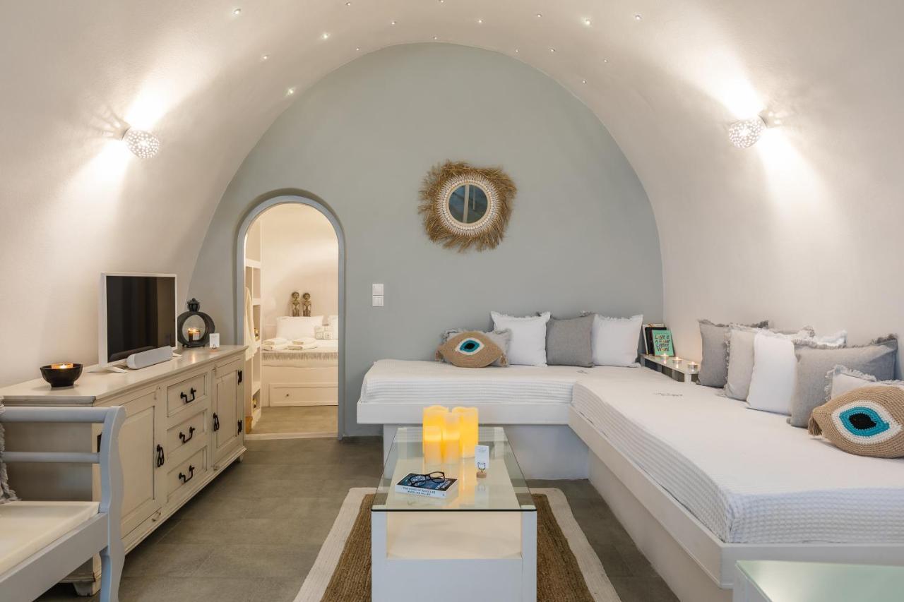 Volcave Suites Karterados  Dış mekan fotoğraf