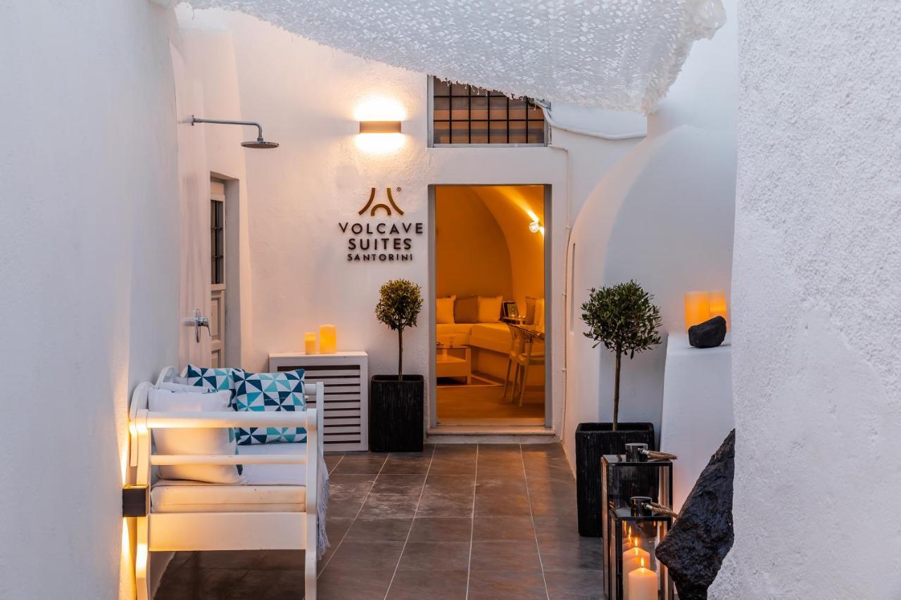 Volcave Suites Karterados  Dış mekan fotoğraf