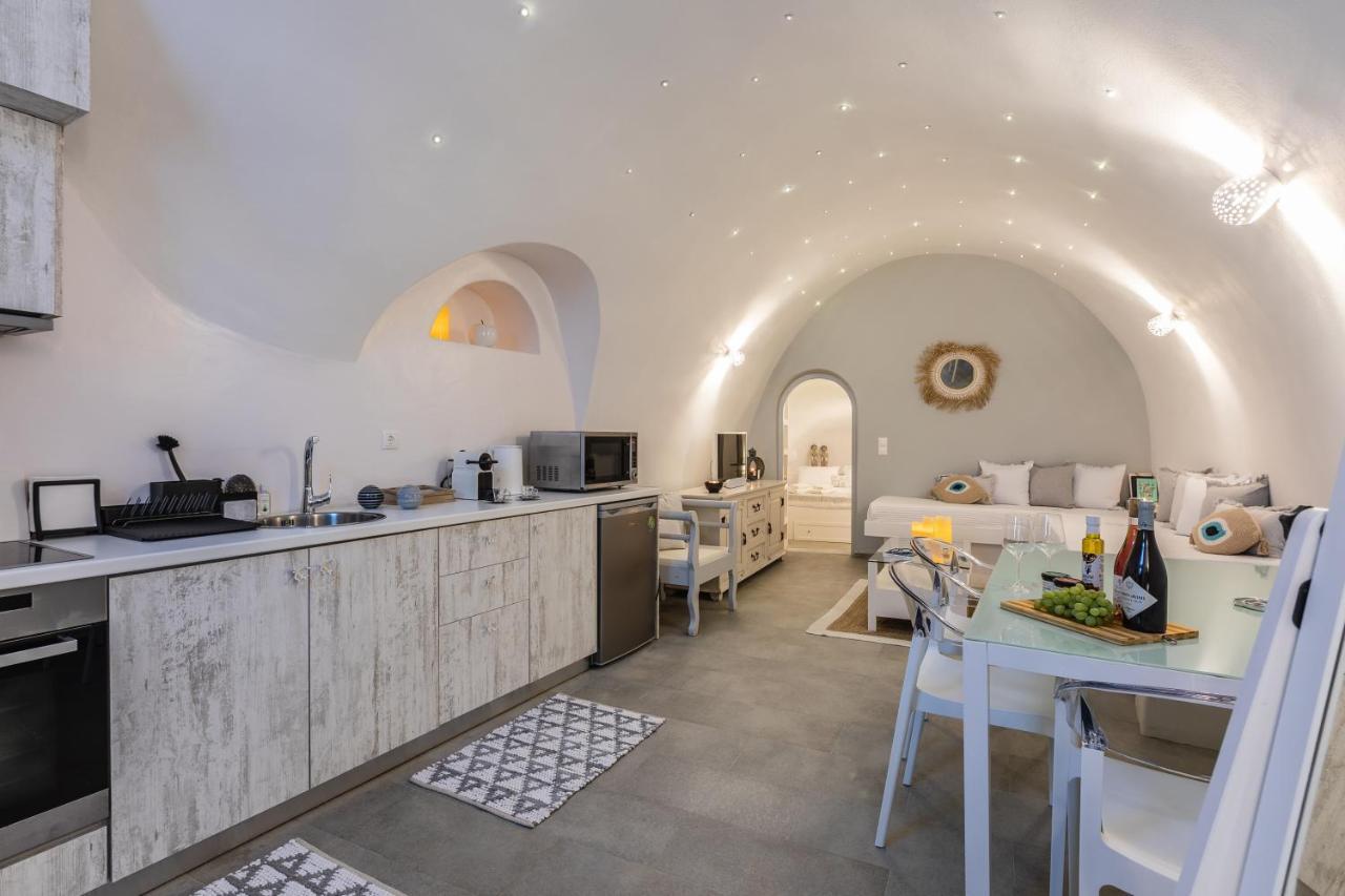 Volcave Suites Karterados  Dış mekan fotoğraf