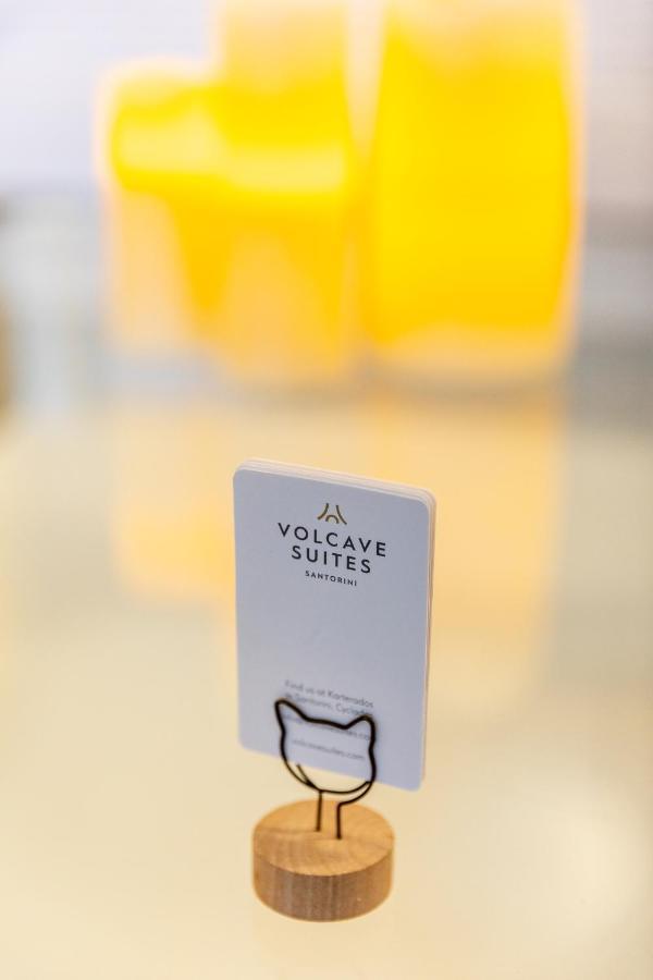 Volcave Suites Karterados  Dış mekan fotoğraf