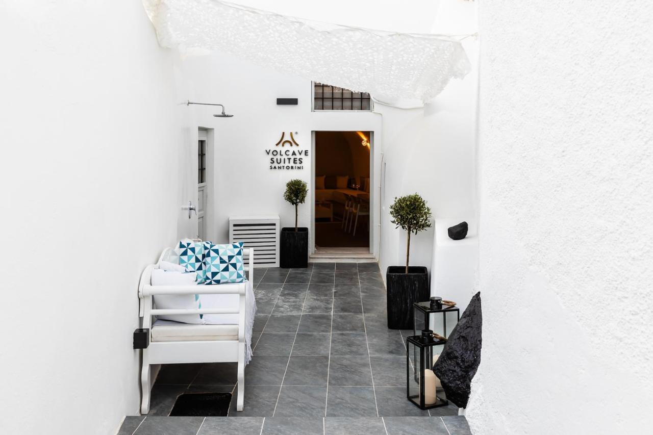 Volcave Suites Karterados  Dış mekan fotoğraf